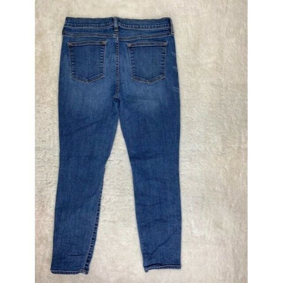 J Crew Size 29/28 Womens Jeans Stretch Skinny Medium Wash Low Rise - Picture 3 of 3